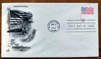FDC USA "Flag & Abraham Lincoln"1999, onbeschreven, Verzenden, Onbeschreven, Rest van de wereld