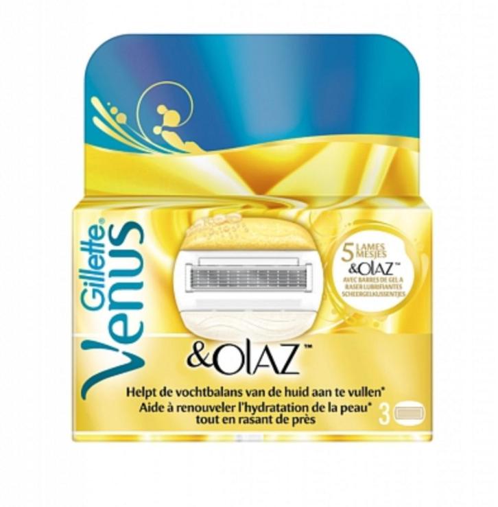 Gillette Venus & Olaz scheermesje Vrouwen 3 stuks, Sieraden, Tassen en Uiterlijk, Uiterlijk | Lichaamsverzorging, Nieuw, Overige typen