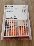 Noma Uitschuifbaar Houten Traphekje - Nieuw in doos, Kinderen en Baby's, Traphekjes, Ophalen, Nieuw, Schroefhekje, Hout