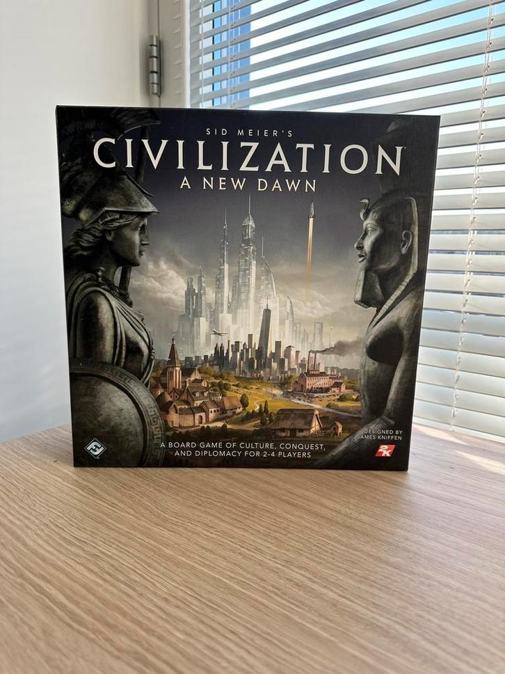 Civilization: A New Dawn - Zo goed als nieuw!, Hobby en Vrije tijd, Gezelschapsspellen | Bordspellen, Zo goed als nieuw, Drie of vier spelers