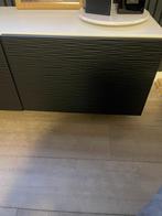 Ikea besta tv meubel front zwart, Ophalen of Verzenden, Zo goed als nieuw, 25 tot 50 cm, Minder dan 100 cm