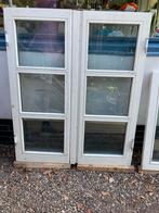 Openslaande ramen dubbelglas, Doe-het-zelf en Verbouw, Glas en Ramen, Ophalen, Gevelraam of Ruit, Gebruikt, 80 tot 120 cm