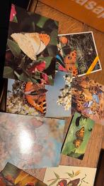 9 verschillende vlinder kaarten samen 1,50, Ophalen of Verzenden, 1980 tot heden