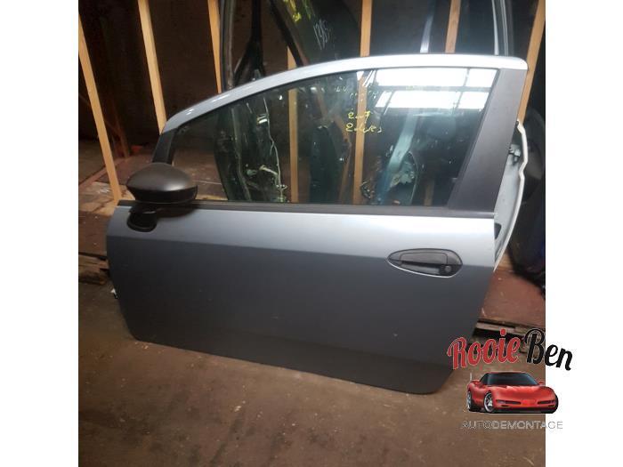 Portier 2Deurs links van een Fiat Punto Grande, Auto-onderdelen, Carrosserie en Plaatwerk, Deur, Fiat, Gebruikt, 3 maanden garantie