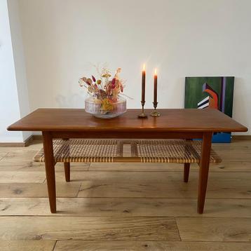 - Vintage coffeetable, Deens, teak - beschikbaar voor biedingen