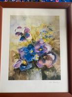 Aquarel van Ute Mertens, Antiek en Kunst, Ophalen of Verzenden