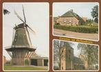 HELLENDOORN Molen Boerderij Kerk Groeten, Verzamelen, Ansichtkaarten | Nederland, Verzenden, 1980 tot heden, Gelopen, Overijssel