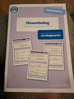 Junior Einstein Grammatica Zinsontleding, Boeken, Ophalen of Verzenden, Zo goed als nieuw, Niet van toepassing, Junior Einstein