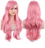 Roze pruik lang haar pink wig, Yarspa, Verzenden, Yarspa, Info@yarspa.nl