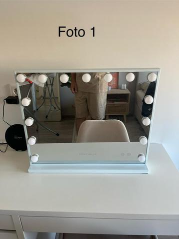 Make up spiegels en een mooie spiegel in gouden barok stijl