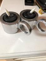 Chroom waxinelichtjes, Ophalen of Verzenden, Zo goed als nieuw, Metaal, Minder dan 25 cm