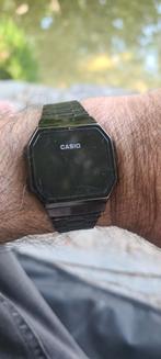 casio heren horloge in zwart en goede staat, Ophalen of Verzenden, Gebruikt, Zwart, IOS