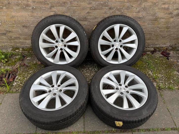 Tesla Model X Cyclone 19 inch velgen met winterbanden tpms, Auto-onderdelen, Banden en Velgen, Banden en Velgen, Winterbanden