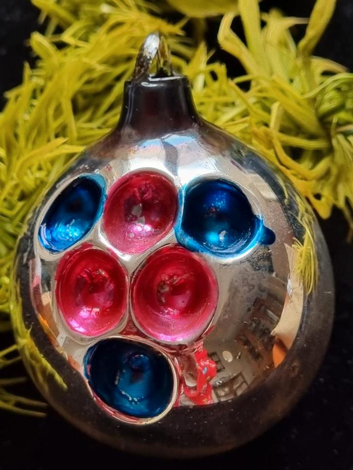 Oude antieke Ajeko kerstbal, Diversen, Kerst, Ophalen of Verzenden