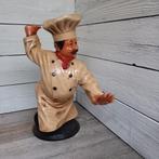 Ludiek beeld van een struikelende chef-kok., Antiek en Kunst, Ophalen of Verzenden