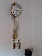 prachtige gouden kleurige wandklok, Huis en Inrichting, Ophalen, Zo goed als nieuw, Analoog, Wandklok