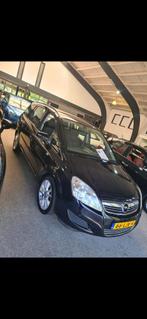 Opel Zafira 1.8 2010 Zwart, Auto's, Opel, Voorwielaandrijving, 74 €/maand, 4 cilinders, Zwart