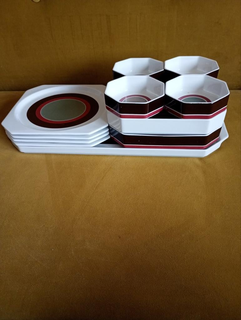 Villeroy & Boch Servies Jaren 70 - Zeldzaam!, Ophalen, Gebruikt, Schaal of Schalen, Overige stijlen