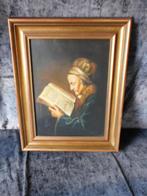 Ingelijst schilderwerk van Cor Jacobi "Moeder van Rembrandt", Antiek en Kunst, Kunst | Schilderijen | Klassiek, Ophalen of Verzenden
