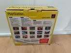 Playstation 1 in doos met 2 controllers en 3 top titels!, Spelcomputers en Games, Spelcomputers | Sony PlayStation 1, Ophalen of Verzenden