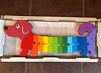 Houten puzzel regenboog met cijfers, Ophalen of Verzenden, Zo goed als nieuw, Overige typen