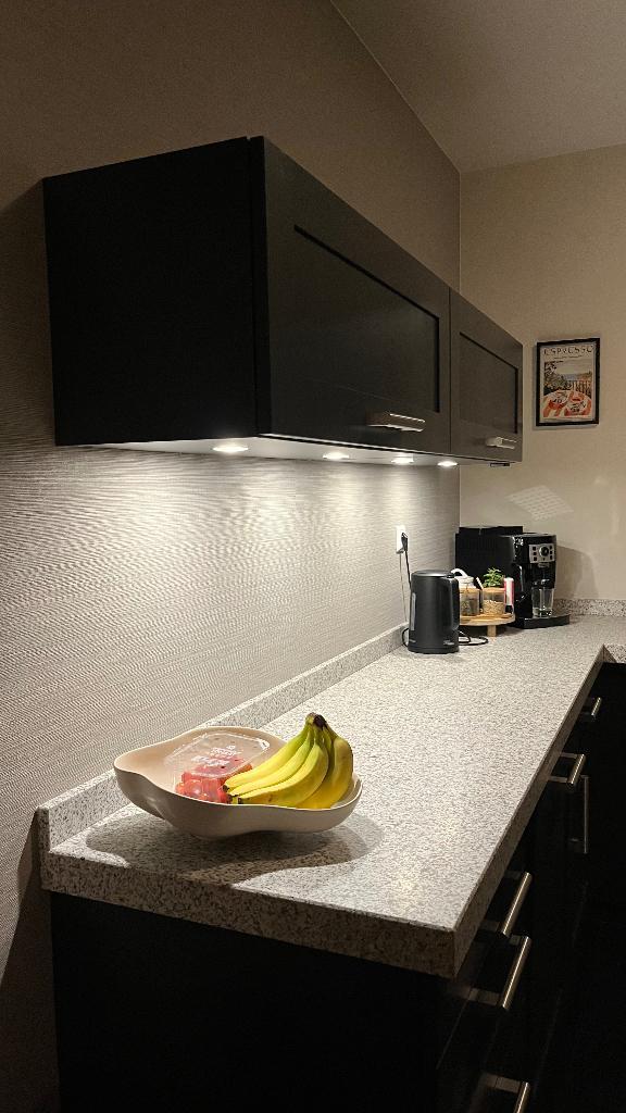 Set met 3 led inbouwspots (dimbaar) inclusief transformator, Huis en Inrichting, Lampen | Spots, Zo goed als nieuw, Plafondspot of Wandspot