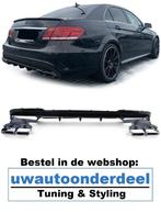 Mercedes E Klasse W212 Facelift E63 AMG Look Uitlaat, Verzenden