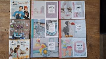  Haakboekjes, scheepjes, My Boshi, knuffels tassen en mutsen beschikbaar voor biedingen