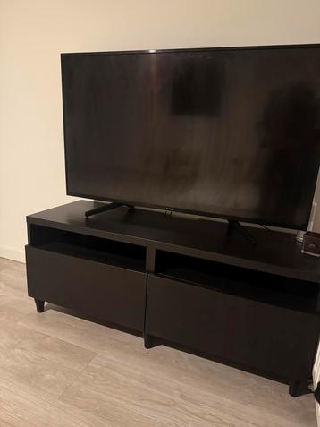 IKEA BESTÅ TV-meubel zwart - Zo goed als nieuw!