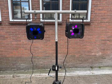 2x showtec cyclone 4 led beschikbaar voor biedingen