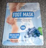 Foot mask / voetenmasker, Sieraden, Tassen en Uiterlijk, Uiterlijk | Lichaamsverzorging, Nieuw, Ophalen of Verzenden