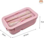 Roze Bento Boxes (5x), Ophalen of Verzenden, Zo goed als nieuw