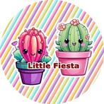 L241 ouwel cactus 20x4,7cm eetbare cupcake rondjes vers, Ophalen of Verzenden, Nieuw, Cupcakes, Versiering