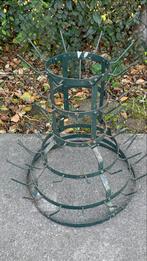 Metalen Frans pinnenrek,flessenrek,portebouteille,55 cm hoog, Ophalen, Gebruikt, 50 tot 75 cm, 25 flessen of meer