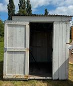 Strandhuisje schuurtje hout, Ophalen