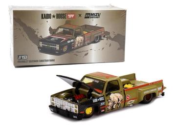 Chevrolet Silverado Kaido v. Mini GT 1/64 153 Sumatran Rhino beschikbaar voor biedingen