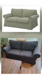 Ikea Ektorp 2-zits bank met 2 hoezensets, Ophalen, Gebruikt, 150 tot 200 cm, Tweepersoons