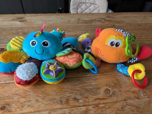 Lamaze en Babino speelgoed inktvis, Kinderen en Baby's, Speelgoed | Babyspeelgoed, Zo goed als nieuw, Overige typen, Ophalen of Verzenden