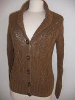 ESPRIT vest bruin kabel maat M, Maat 38/40 (M), Bruin, Ophalen of Verzenden, Zo goed als nieuw