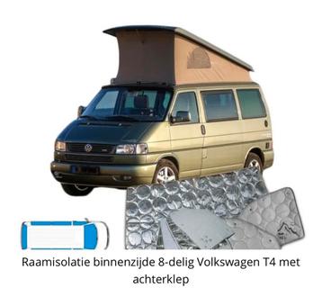 Raamisolatie binnenzijde 8-delig Vw T4 met achterklep beschikbaar voor biedingen