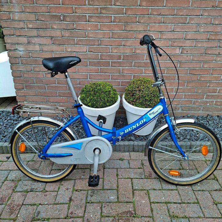 Vouwfiets  Dunlop easy travel, Fietsen en Brommers, Fietsen | Vouwfietsen, Gebruikt, 20 inch of meer, Ophalen