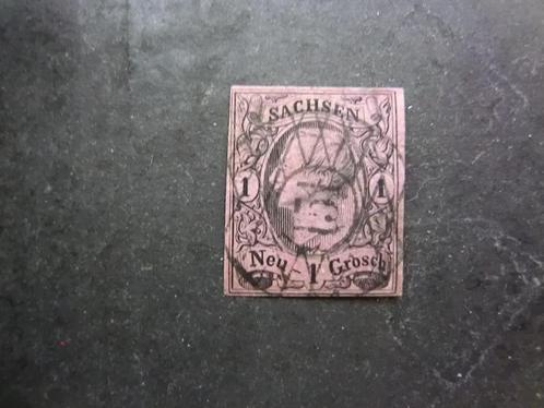 Sachen nr. 9(II)c Gestempeld,, Postzegels en Munten, Postzegels | Europa | Duitsland, Gestempeld, Duitse Keizerrijk, Ophalen of Verzenden
