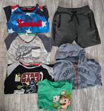 6x maat 122 (o.a. Mario, Star Wars), Ophalen of Verzenden, Zo goed als nieuw, Maat 128