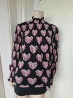 Fabienne Chapot Top Mila Hartjes Maat S/M, Zwart, Ophalen of Verzenden, Zo goed als nieuw, Fabienne Chapot