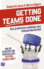 Getting Teams Done - Diederik Janse & Marco Bogers, Verzenden, Zo goed als nieuw, Marco Bogers