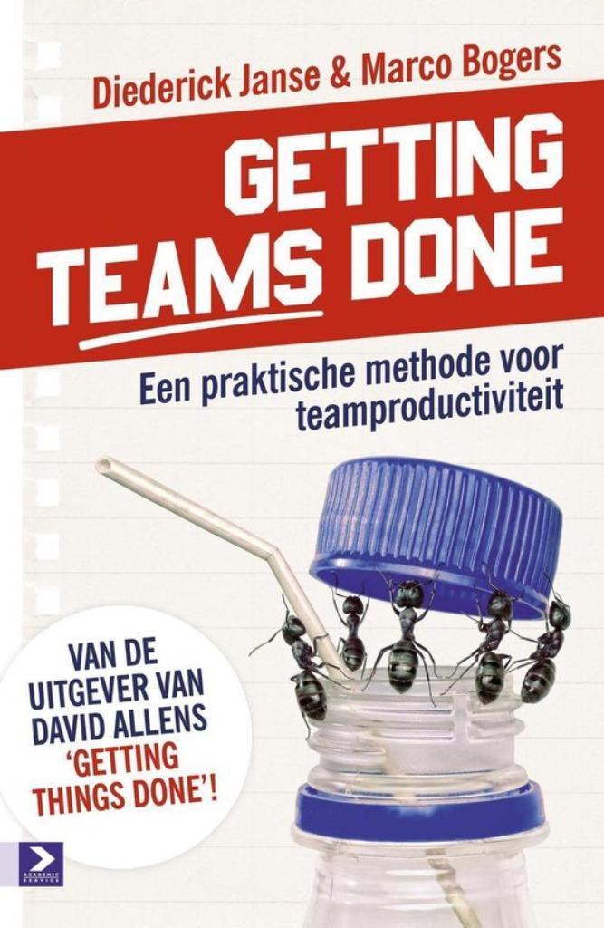 Getting Teams Done - Diederik Janse & Marco Bogers, Boeken, Overige Boeken, Zo goed als nieuw, Verzenden