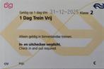 NS dagkaart geldig tot 1 januari 2026, Tickets en Kaartjes, Eén persoon, Bus, Metro of Tram, Algemeen kaartje