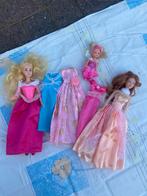 Barbie prinsessen + mini prinses, Ophalen of Verzenden, Zo goed als nieuw, Barbie