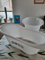 Badset met standaard en tummy tub, Kinderen en Baby's, Badjes en Verzorging, Gebruikt, Badje, Standaard, Ophalen