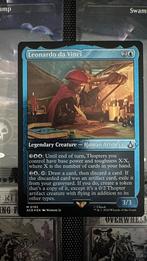 Magic: the Gathering - Leonardo da Vinci (foil), Hobby en Vrije tijd, Verzenden, Zo goed als nieuw, Losse kaart, Foil